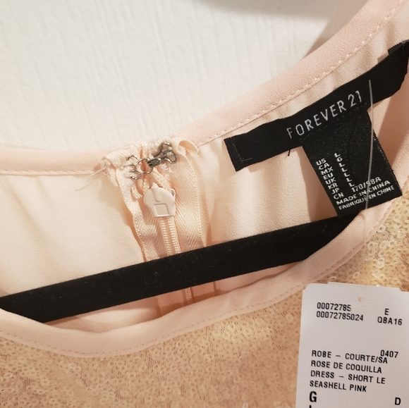 Seashell Pink/Salmon Dress Forever21 - Picture 2 of 3